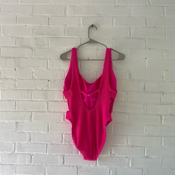 Swimsuits For All Swim Swimsuits For All X Ashley Graham Pink High